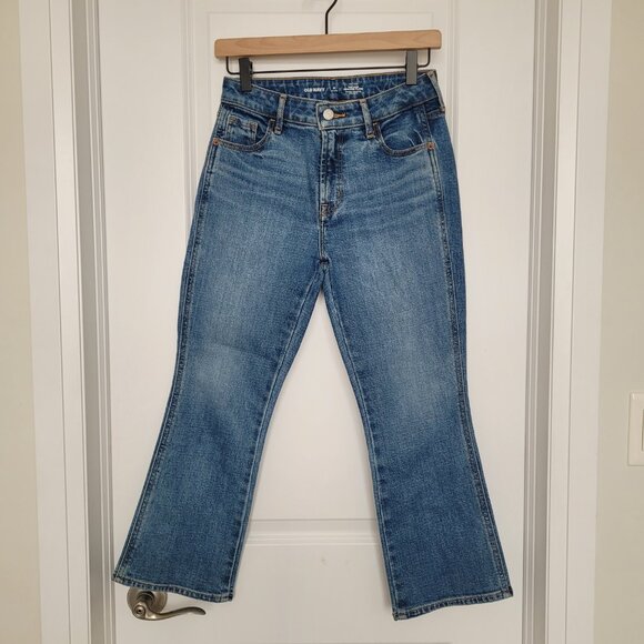 Old Navy Vintage Cropped Flare 0 Petite - Picture 3 of 4